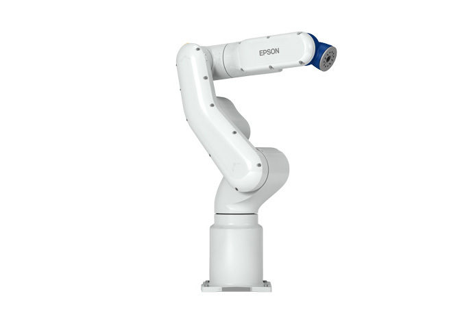 picture of EPSON's VT6L all-in-one articulating robot arm