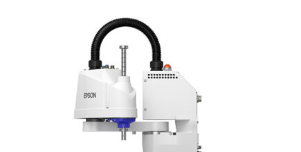 product photo of EPSON's T3-b four-axis/SCARA robot on a white background